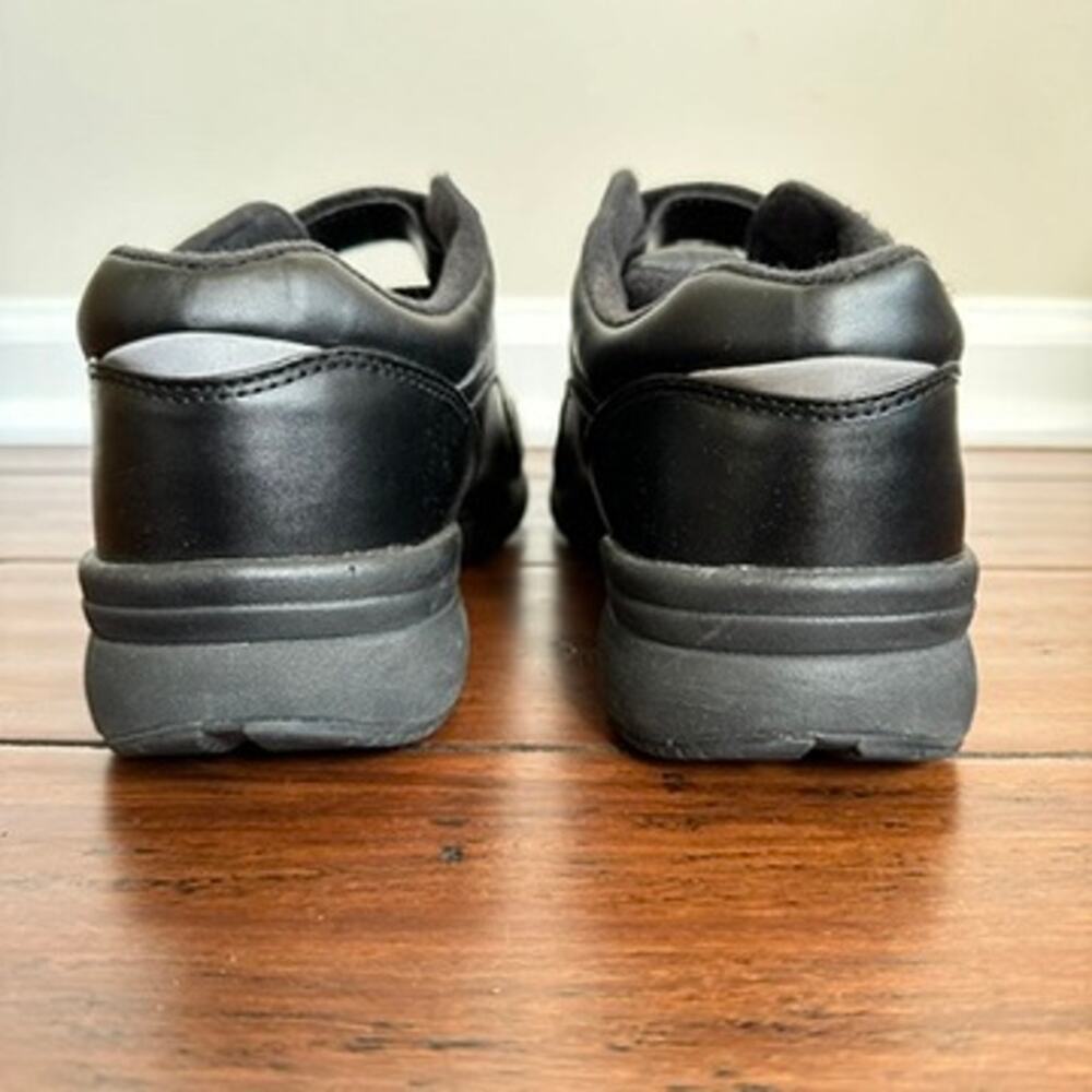 Propet Womens 9W Tour Walker Strap Leather Comfort Shoe Shock Absorbing Black - Picture 6 of 9